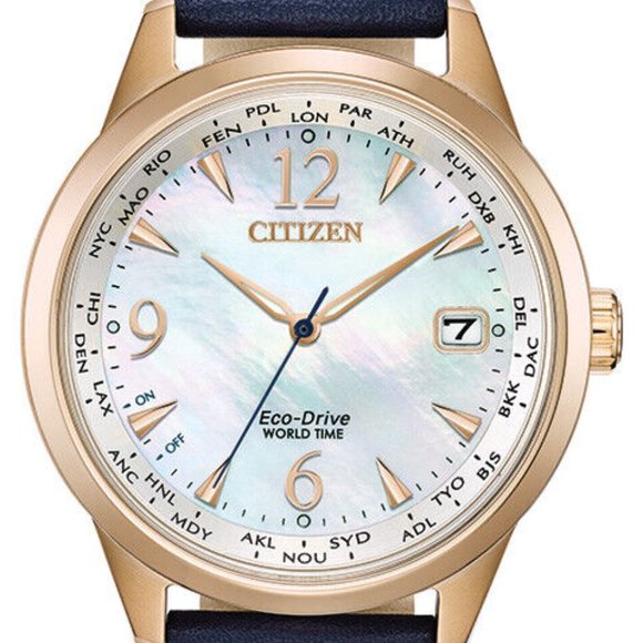 Citizen 36mm World Time Ladies Watch - Picture 3 of 5